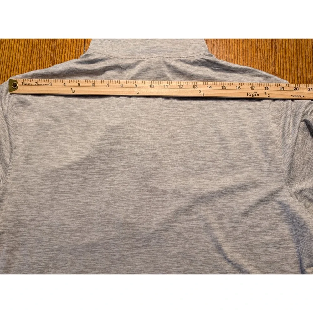 Colosseum West Virginia Mountaineers Mens Large Gray 1/4 Zip Pullover WVU NEW